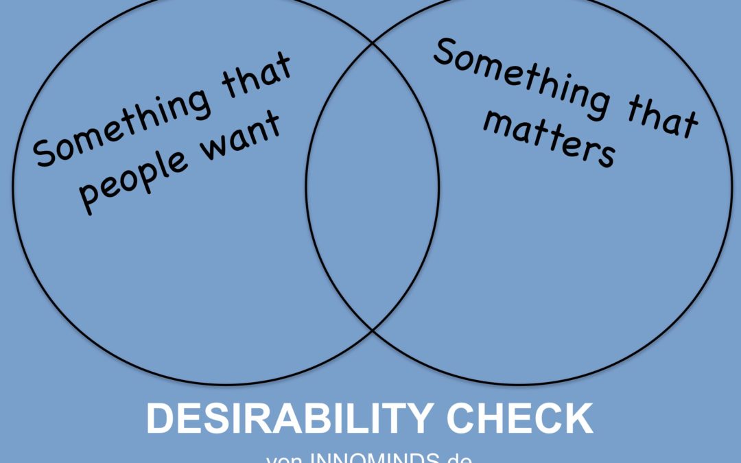 Desirability – was ist das und wie können Sie die Desirability einer Idee testen?